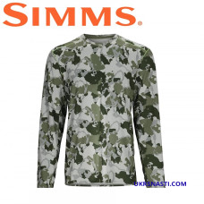 Реглан Simms SolarFlex Crewneck Regiment Camo Clover размер XL